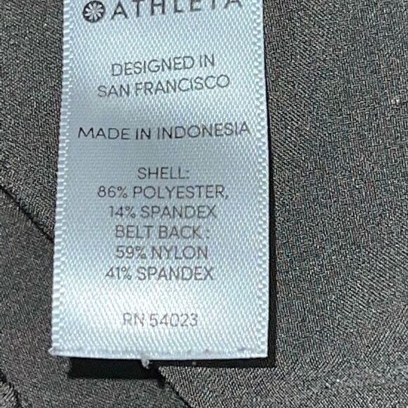 NWOT ATHLETA Skyline Paperbag Waisted Anke Pants Arbor Olive Sz Womens 0 Host - Picture 7 of 7